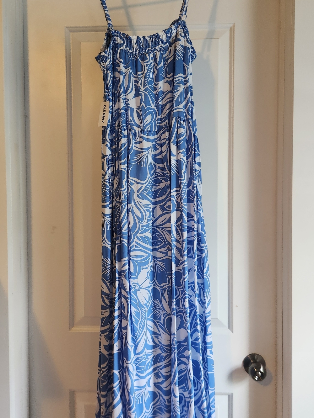 Old Navy Blue and White Floral Sundress NWT
